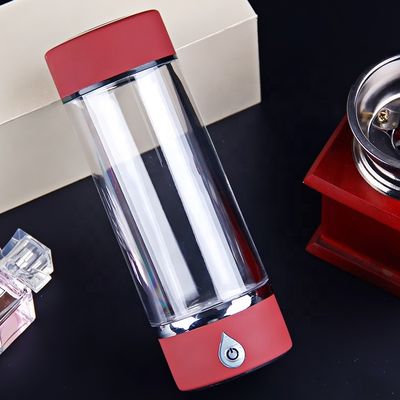 Rapid Electrolysis Portable Hydrogen Water Bottle Generator with SPE Technology 380ML