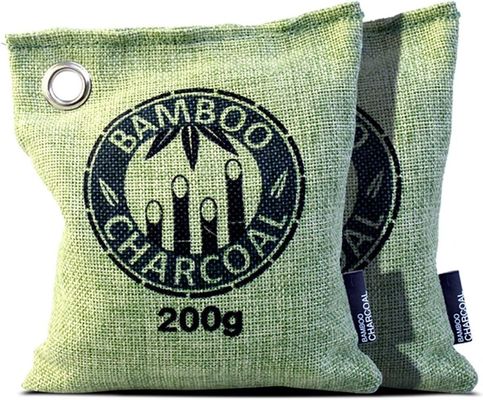 Bamboo Charcoal Air Purifying Bag for Fridge Moisture Elimination MSDS Certified