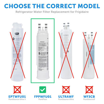 FPPWFU01 Nsf Natural Coconut Activated Carbon Refrigerator Water Filter Replacement