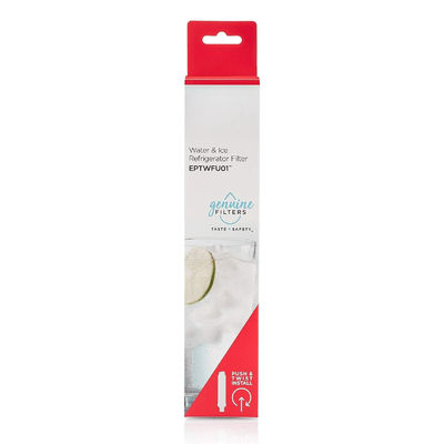 Hotel Supply EPTWFU01 Refrigerator Water Filtration Filter Replacement 1 Count White