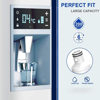 LT1000P Natural Coconut Activated Carbon Refrigerator Water Filters Manual Power Source