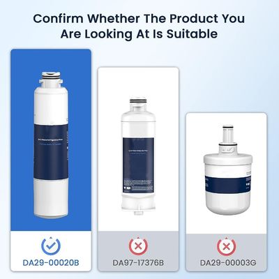 DA29 00020B Refrigerator Water Filter for French Door Fridge Kitchen 3 PACK RF4267HARS