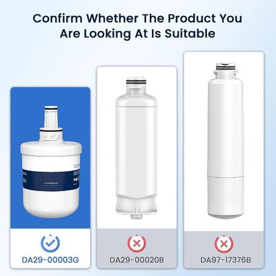 Water Filter for RFG237AARS FMS-1 RS22HDHPNSR RSG257AARS WSS-1 3Pack Easy Installation