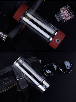 Rapid Electrolysis Portable Hydrogen Water Bottle Generator with SPE Technology 380ML