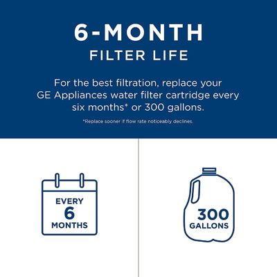 Top- RPWFE Refrigerator Water Filters Replacement for Lead Sulfur and Other Impurities