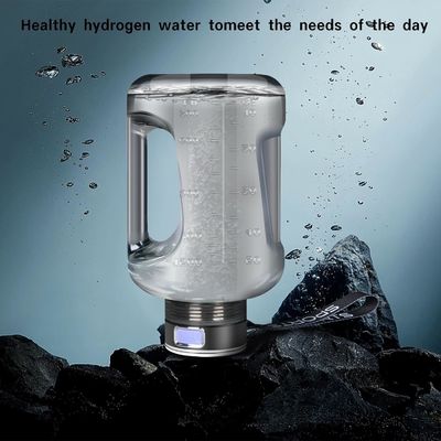 2500PPB Pure Hydrogen Rich Concentration Hydrogen Water Bottle with SPE/PEM Technology