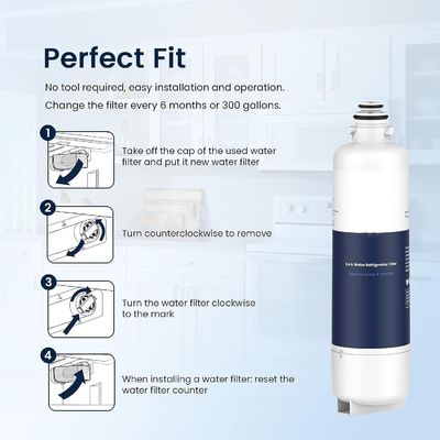 Refrigerator Water Filters Compatible with BORPLFTR50 WFC100MF B36CT80SNS B36CL80ENS