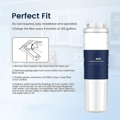 Pack of 3 Clean Drinking Water Filters 4 EDR4RXD1 UKF8001AXX-200 46-9006 Puriclean II