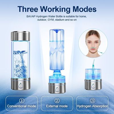 1800 ppb Hydrogen Water Bottle Generator for Odourless and Refreshing Drinking Water