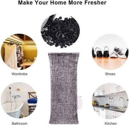75g Bamboo Charcoal Air Purifying Bags Customized Shoe Deodorizer for Odor Absorption