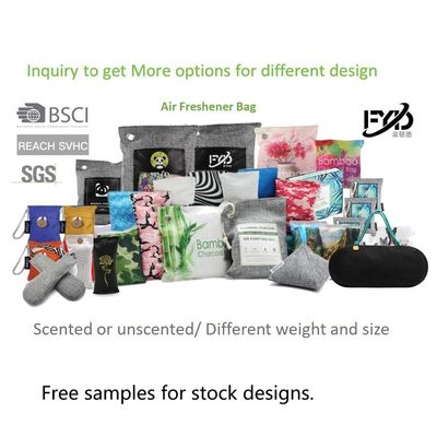 Activated Bamboo Charcoal Shoe Deodorizer Bags Natural and Sustainable Odor Eliminator