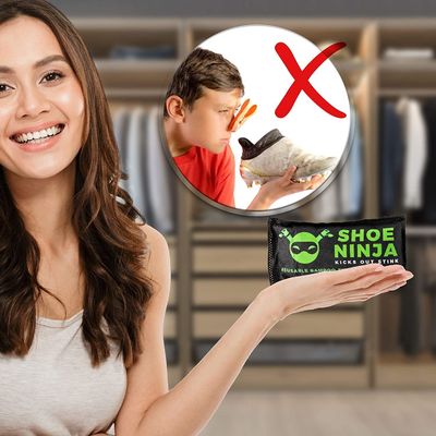 Activated Bamboo Charcoal Shoe Deodorizer Bags Natural and Sustainable Odor Eliminator