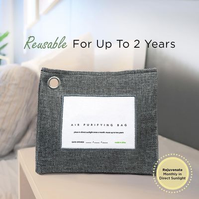 Room Bamboo Charcoal Deodorizer Bags 600g Odor Absorber for Hotel Room Deodorizing