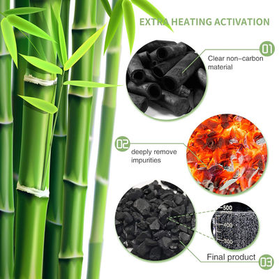 OEM 12 Pack Bamboo Air Purifying Bag Activated Charcoal Bags Odor Absorber 6x50g 6x150g MSDS Certified