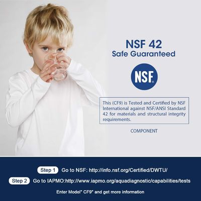NSF372 Certified Refrigerator Water Filter Replacement for EDR6D1 4396701 9915 46-9915