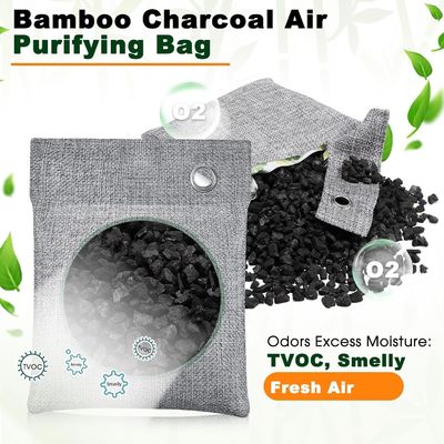 30 Pack Bamboo Charcoal Air Purifying Bags Active Ingredient Content Above 80% Home