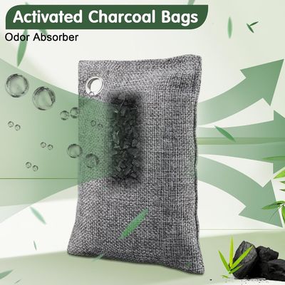 36 Pack Activated Bamboo Charcoal Air Purifying Bag for Car and Shoe Freshen Up Your Space