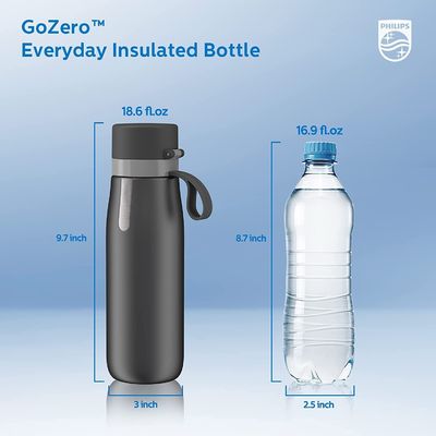 Activated Carbon Water Bottle for Clean and Safe Drinking Water on Outdoor Adventures