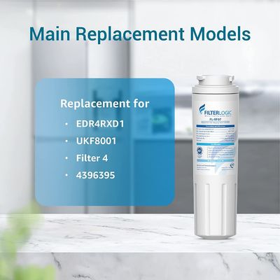 EDR4RXD1 4396395 Compatible UKF8001 Refrigerator Water Filter 4 for Faucet-Mounted Systems