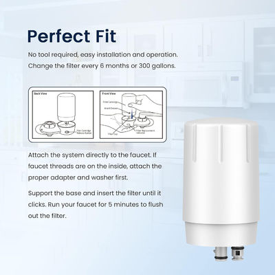 B/rita Faucet Filter B/rita 36311 On Tap Water Filter Replacement for Manual Power Source