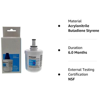DA29-00003G Refrigerator Water Filter Cartridge Replacement for Manual Power Source