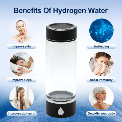 Portable USB Hydrogen Glass Generator For Healthy Water Improvement