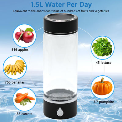Portable USB Hydrogen Glass Generator For Healthy Water Improvement