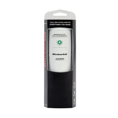 Replacement of Refrigerator Ice and Water Filter 4 KAD4RXD1 Single Pack Green Power Source Battery